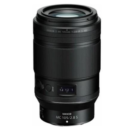 Объектив Nikon 105mm f/2.8 VR S Nikkor Z MC, черный